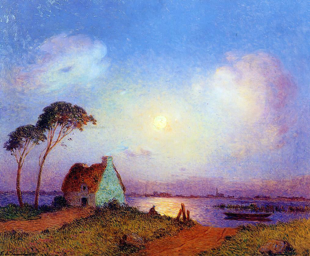 Ferdinand Du Puigaudeau Grande Briere Landscape - Hand Painted Oil Painting