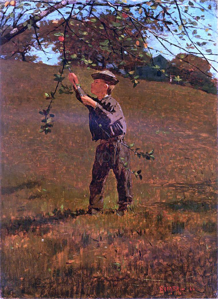 Winslow Homer Green Apples - Hand Painted Oil Painting