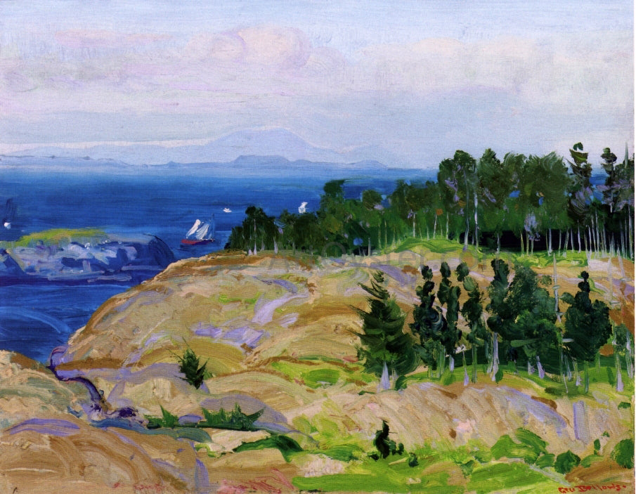 George Wesley Bellows Green Point - Hand Painted Oil Painting