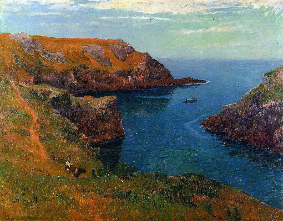 Henri Moret Groux - Hand Painted Oil Painting