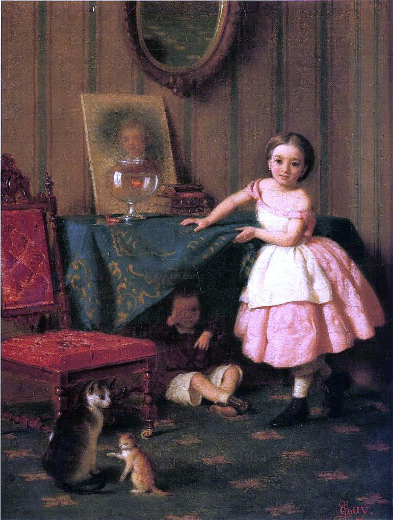 Seymour Joseph Guy Guilty - Hand Painted Oil Painting