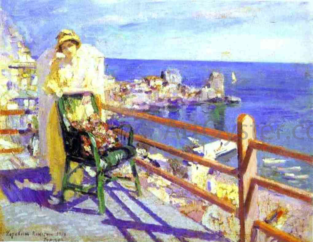 Constantin Alexeevich Korovin Gurzuf - Hand Painted Oil Painting
