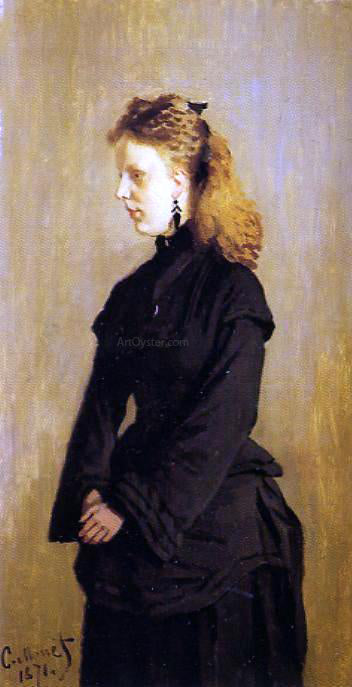 Claude Oscar Monet Guurtje Van de Stadt - Hand Painted Oil Painting