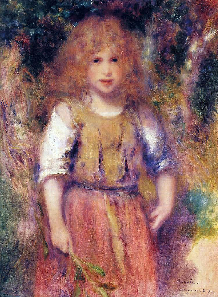 Pierre Auguste Renoir Gypsy Girl - Hand Painted Oil Painting