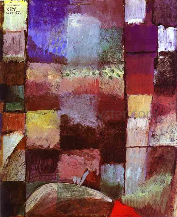 Paul Klee Hamamet - Hand Painted Oil Painting
