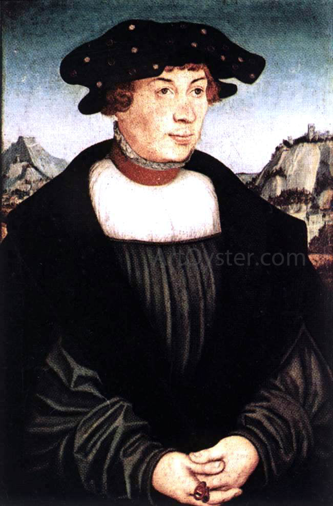 The Elder Lucas Cranach Hans Melber - Hand Painted Oil Painting