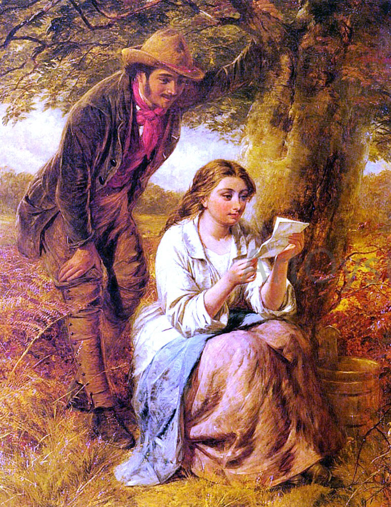 Edward John Cobbett Happy Moments - Hand Painted Oil Painting
