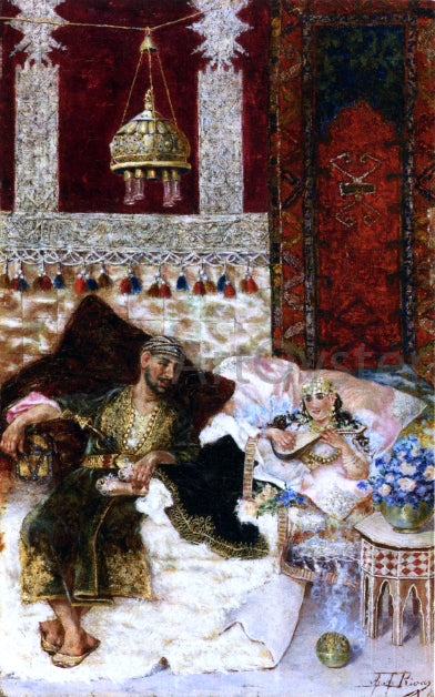 Antonio Rivas Harem Song - Hand Painted Oil Painting