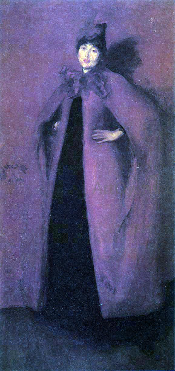 James McNeill Whistler Harmon in Red: Lamplight - Hand Painted Oil Painting