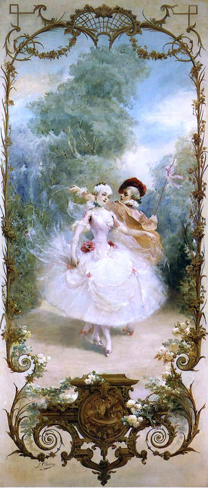 Georges Victor Clairin Harmony - Hand Painted Oil Painting