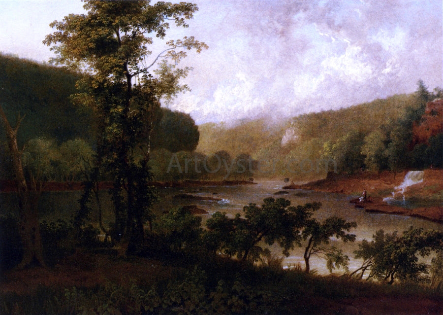 Thomas Doughty Harper's Ferry, Virginia - Hand Painted Oil Painting