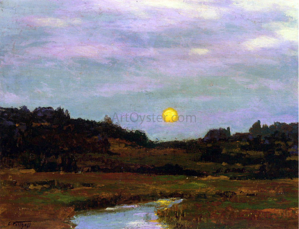 George Inness Harvest Moon - Hand Painted Oil Painting