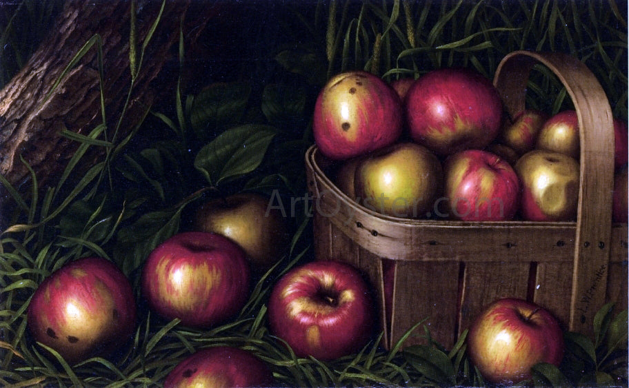 Levi Wells Prentice Harvest of Apples - Hand Painted Oil Painting