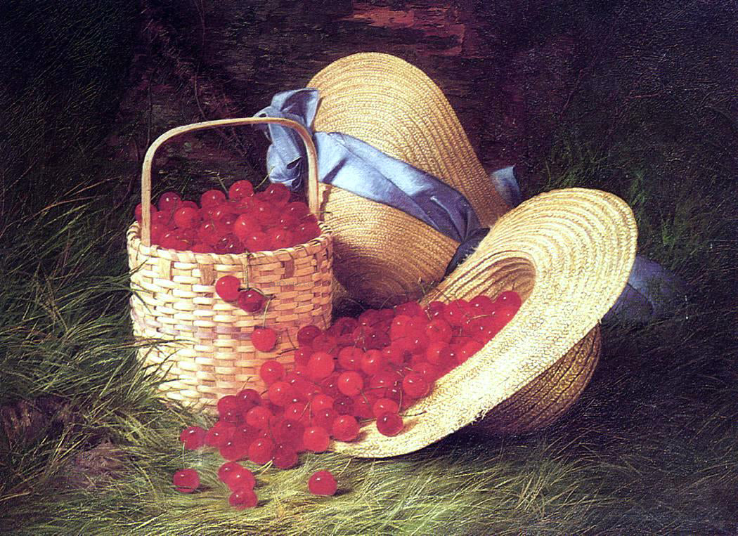  Robert Spear Dunning Harvest of Cherries - Hand Painted Oil Painting