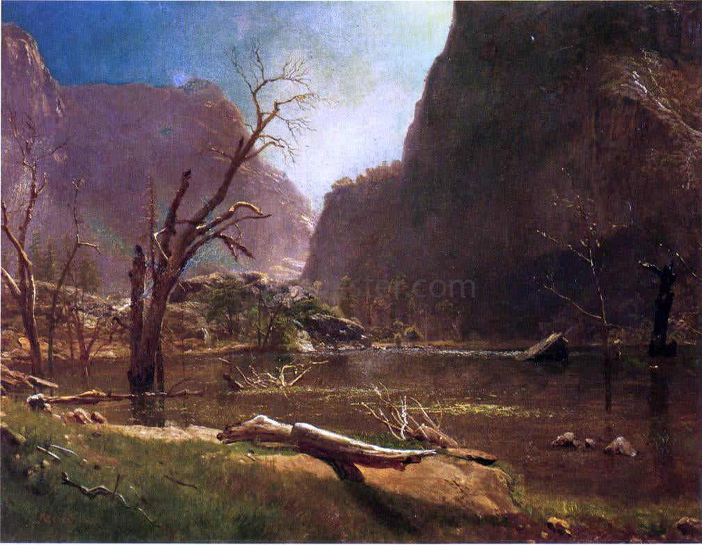 Albert Bierstadt Hatch-Hatchy Valley, California - Hand Painted Oil Painting