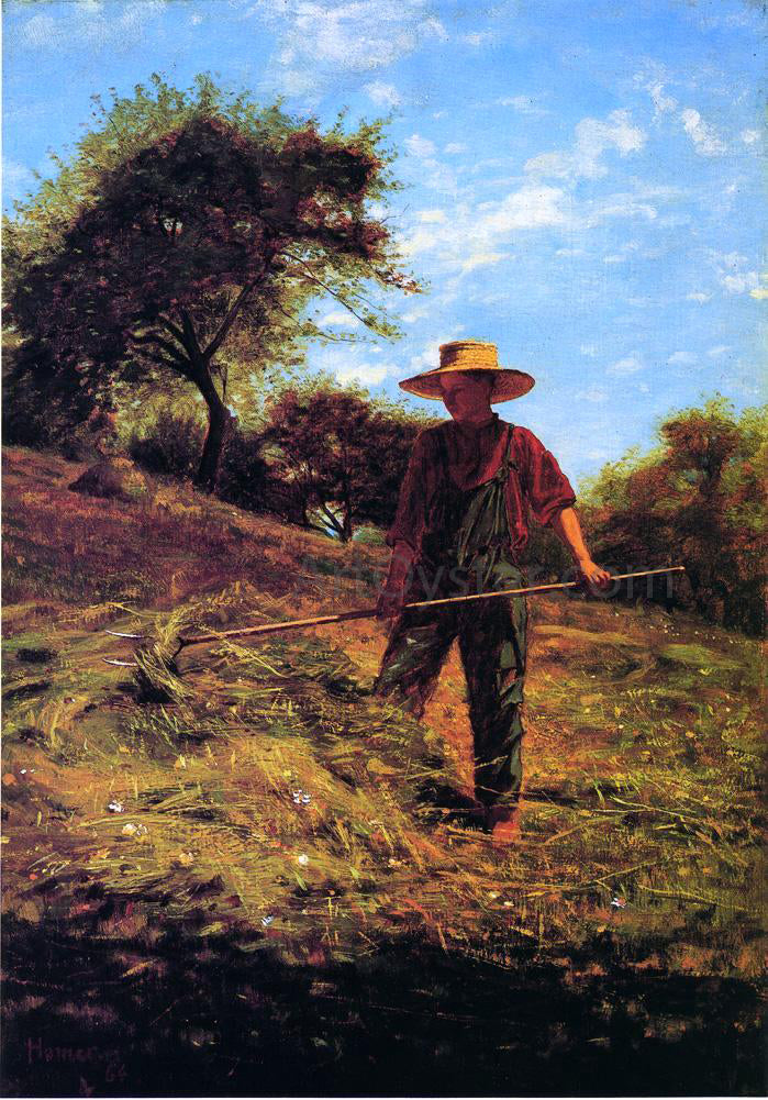 Winslow Homer Haymaking - Hand Painted Oil Painting
