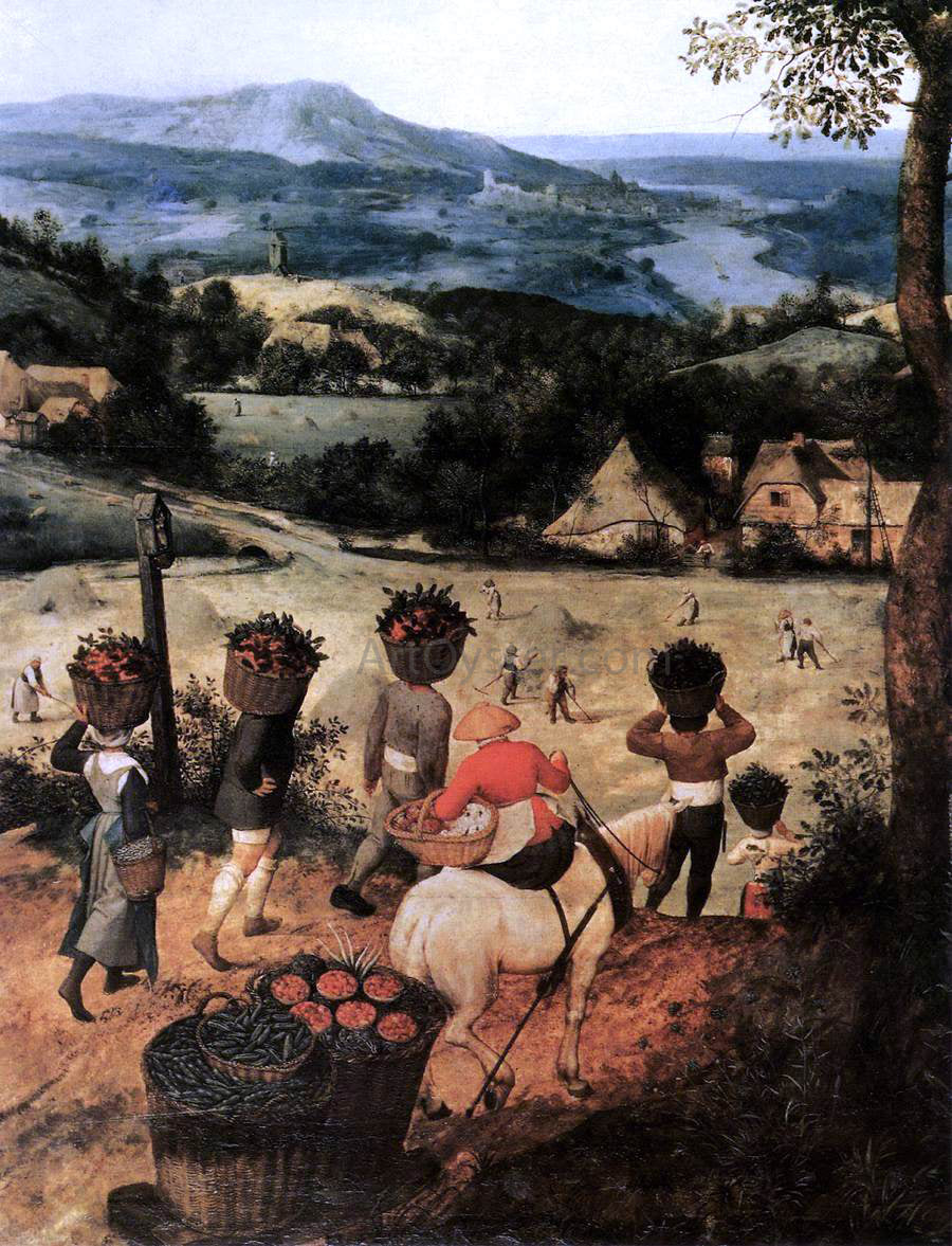 The Elder Pieter Bruegel Haymaking (detail) - Hand Painted Oil Painting