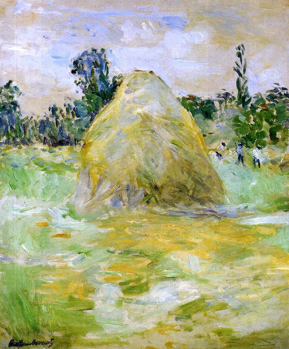 Berthe Morisot Haystack - Hand Painted Oil Painting