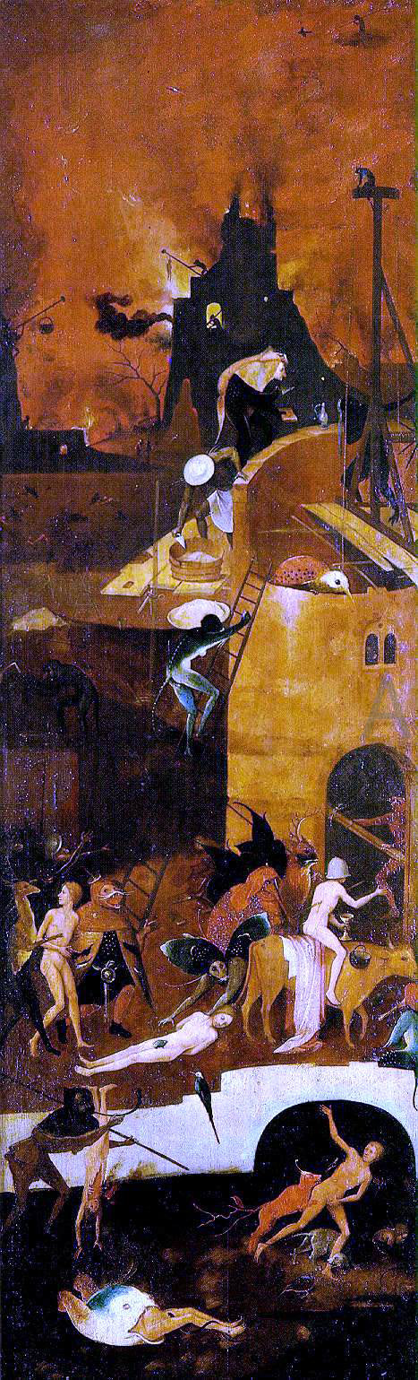 Hieronymus Bosch Haywain, right wing of the triptych - Hand Painted Oil Painting
