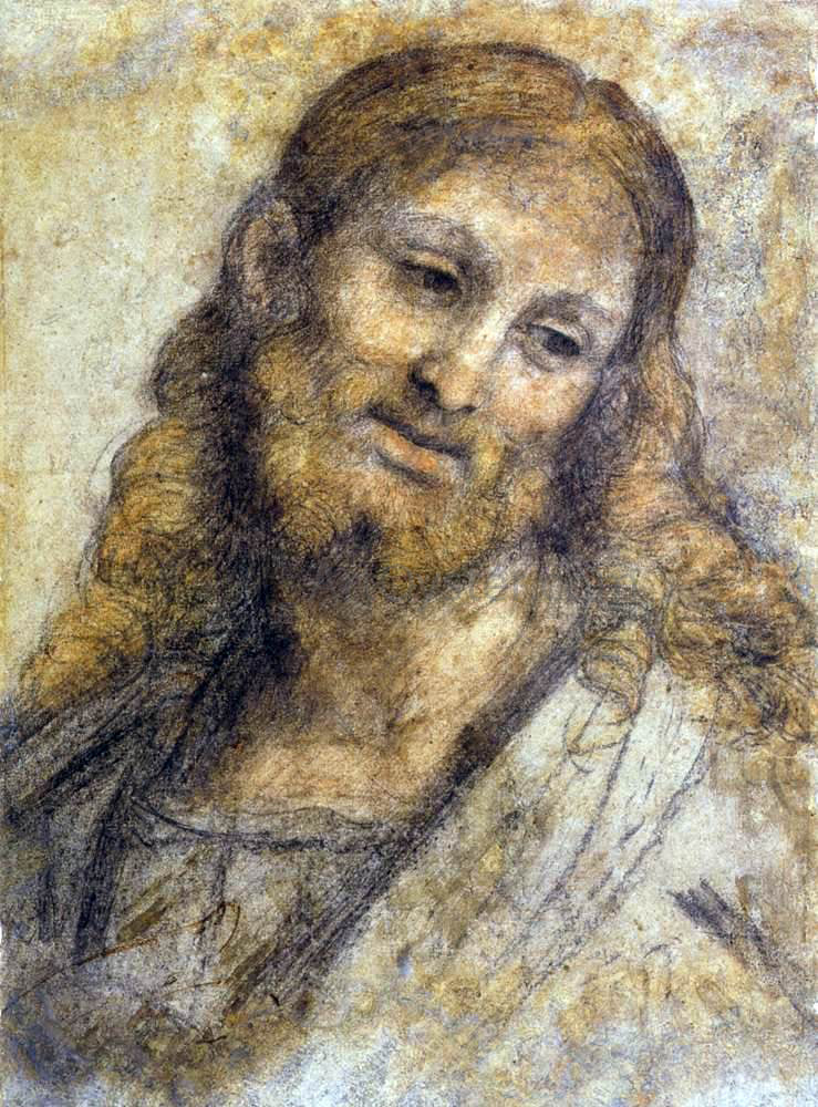 Andrea Solario Head of a Bearded Man - Hand Painted Oil Painting