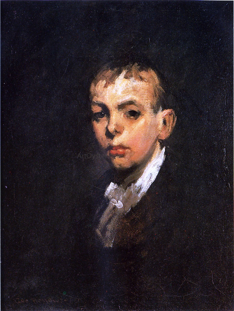  George Wesley Bellows Head of a Boy (also known as Gray Boy) - Hand Painted Oil Painting