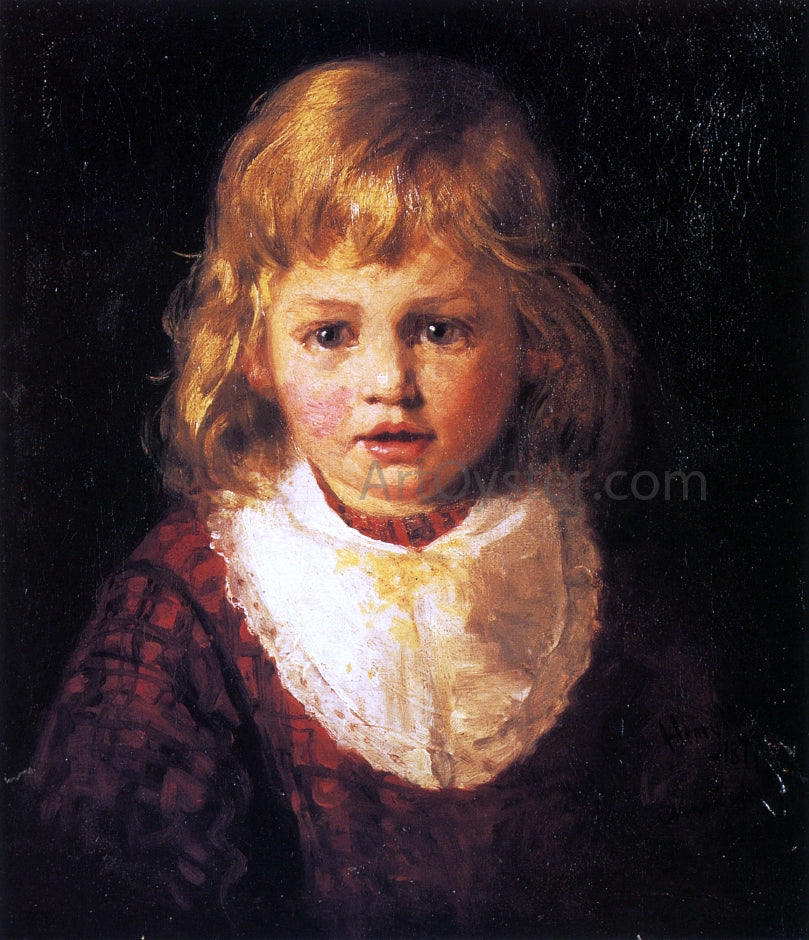 Henry Mosler Heidi - Hand Painted Oil Painting