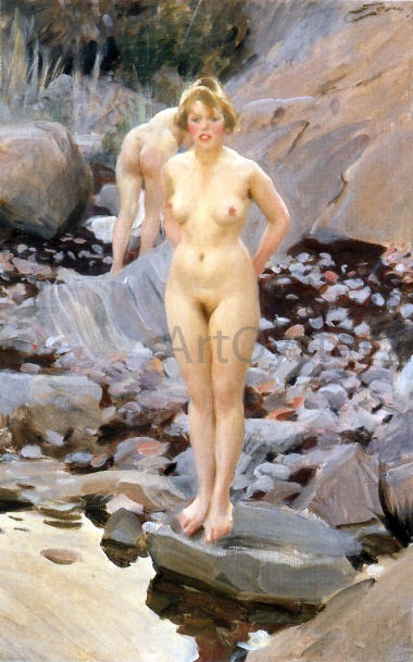 Anders Zorn Helga - Hand Painted Oil Painting