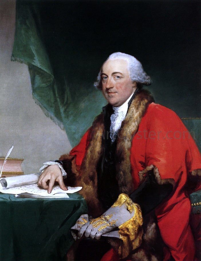 Gilbert Stuart Henry Cruger - Hand Painted Oil Painting