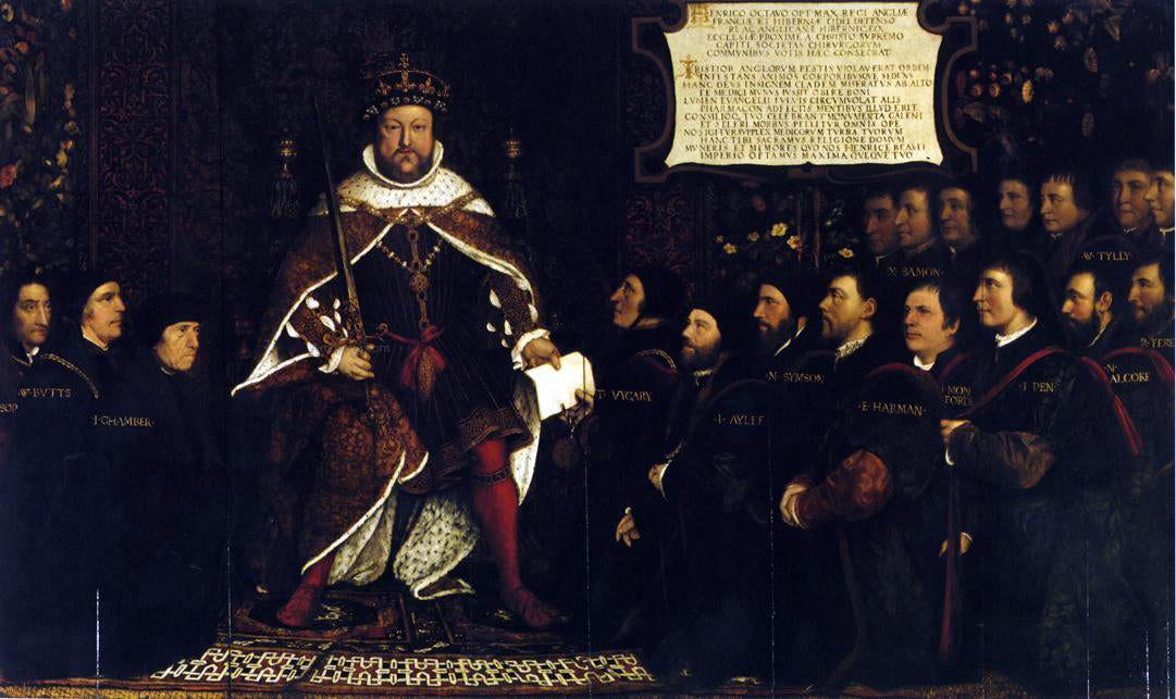 The Younger Hans Holbein Henry VIII and the Barber Surgeons - Hand Painted Oil Painting