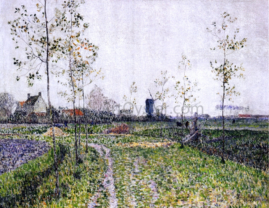 Paul Baum Herbstlandschaft bei Knokke - Hand Painted Oil Painting