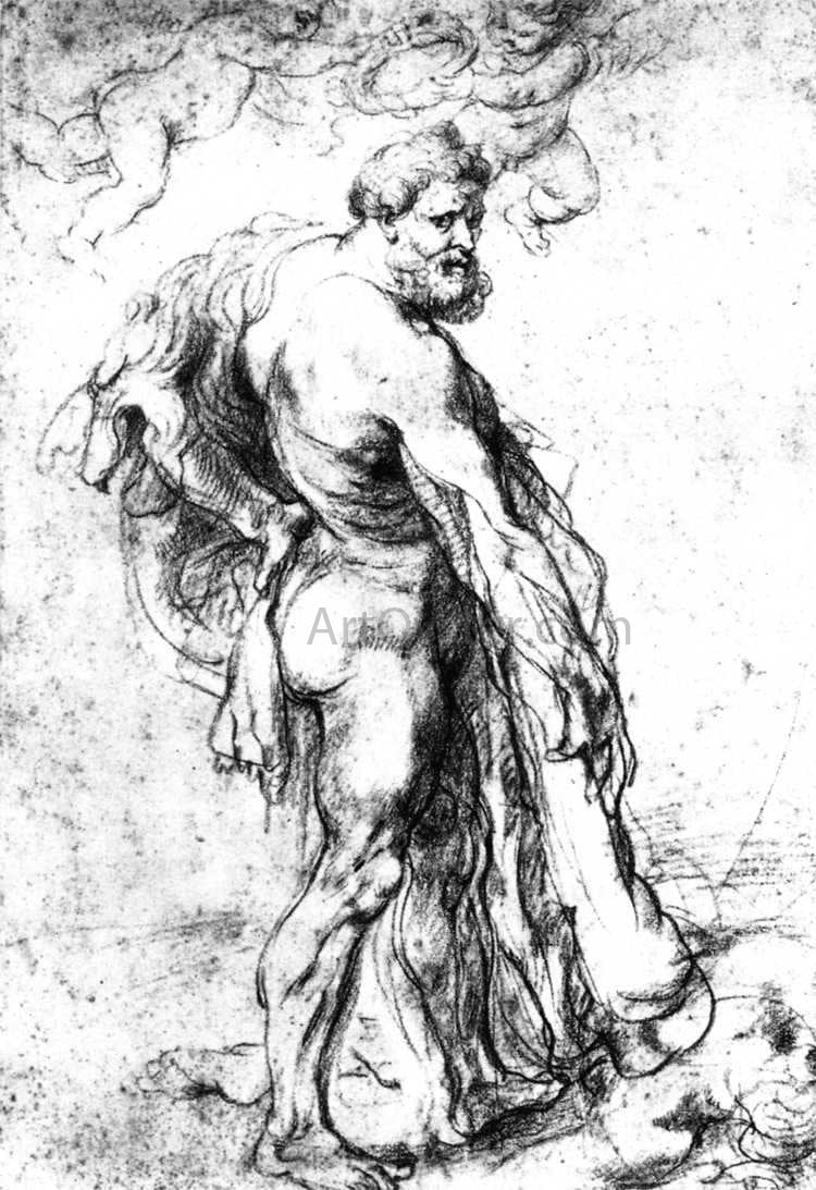  Peter Paul Rubens Hercules Crowned by Genii - Hand Painted Oil Painting