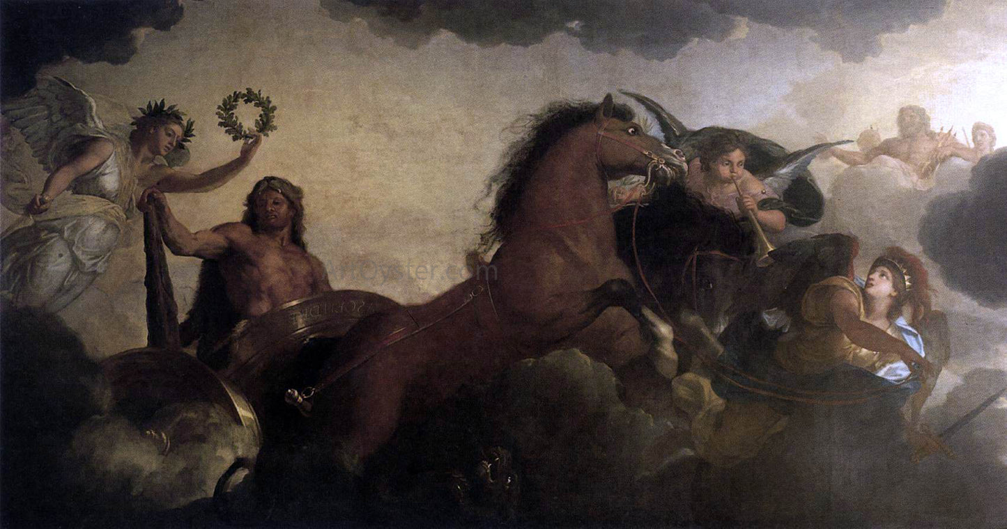 Charles Le Brun Hercules (detail) - Hand Painted Oil Painting