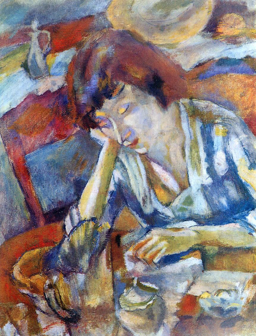 Jules Pascin Hermine - Hand Painted Oil Painting