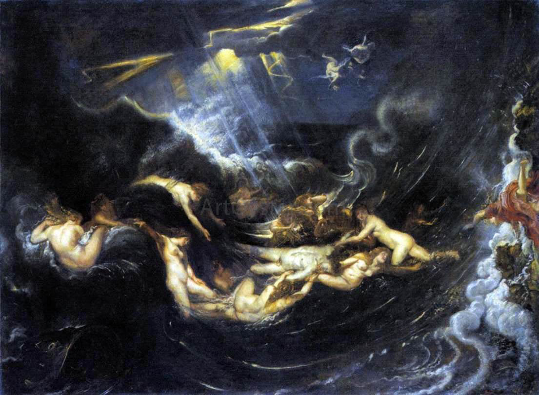 Peter Paul Rubens Hero and Leander - Hand Painted Oil Painting