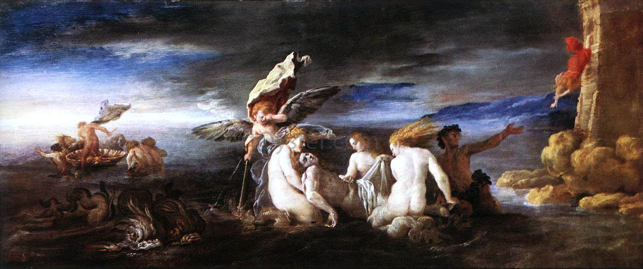 Domenico Feti Hero and Leander - Hand Painted Oil Painting