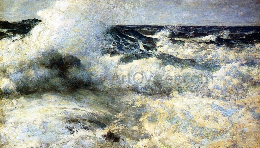 Edward E Simmons High Sea - Hand Painted Oil Painting