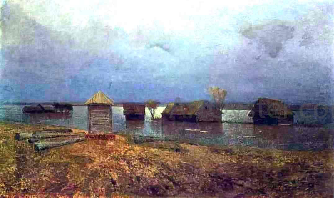 Isaac Ilich Levitan High Waters - Hand Painted Oil Painting