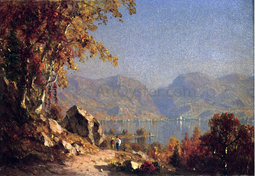 Sanford Robinson Gifford Highlands on the Hudson - Hand Painted Oil Painting