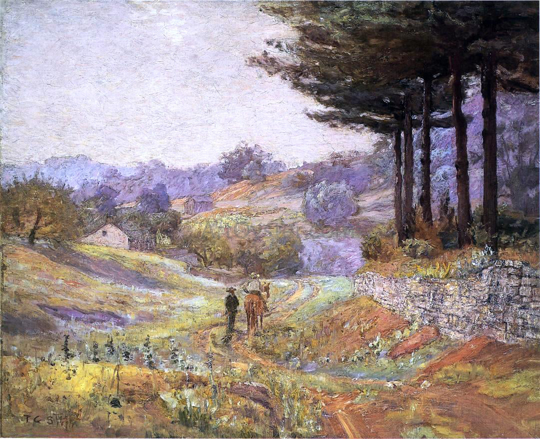 Theodore Clement Steele Hills of Vernon - Hand Painted Oil Painting