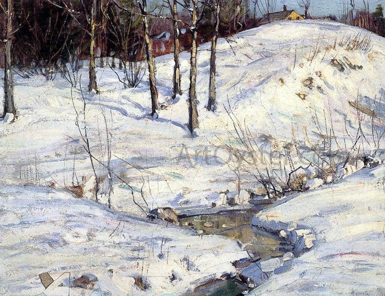 George Gardner Symons Hillside Shadows - Hand Painted Oil Painting