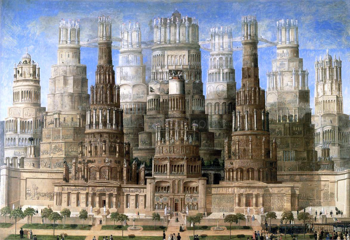 Erastus Salisbury Field Historical Monument of the American Republic - Hand Painted Oil Painting