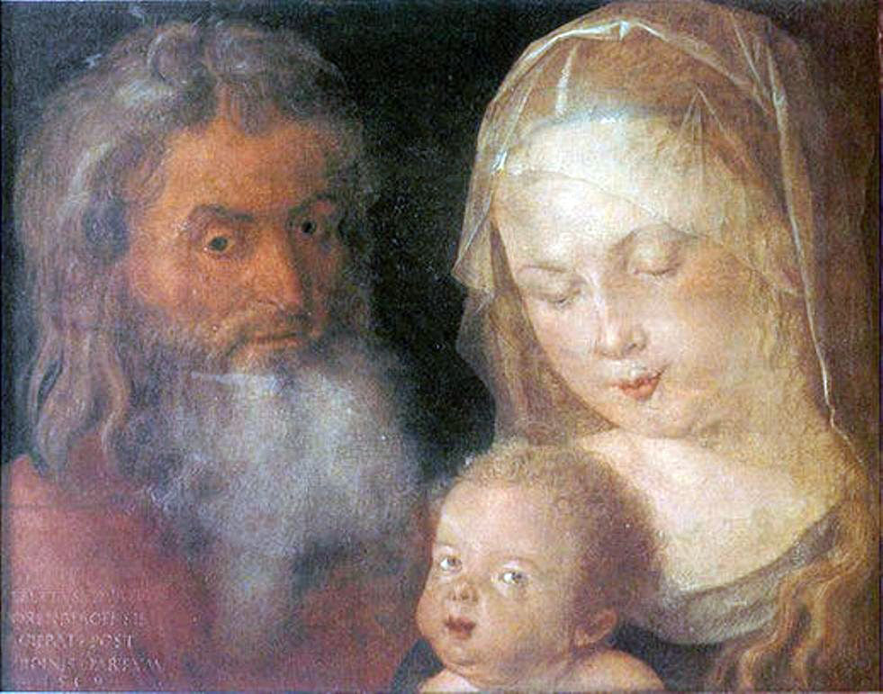 Albrecht Durer Holy Family - Hand Painted Oil Painting