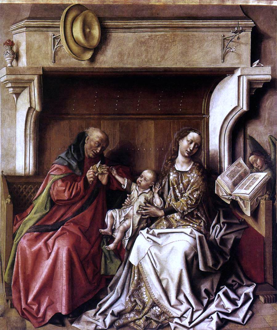 Barthelemy D'Eyck Holy Family - Hand Painted Oil Painting