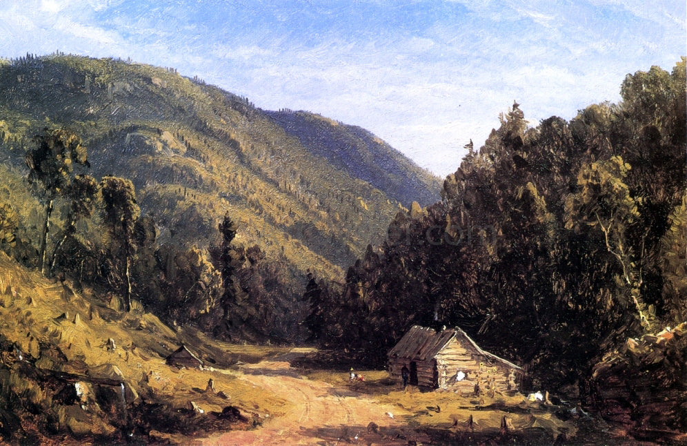 Sanford Robinson Gifford Home in the Wilderness - Hand Painted Oil Painting