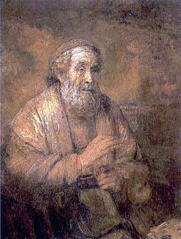 Rembrandt Van Rijn Homer - Hand Painted Oil Painting