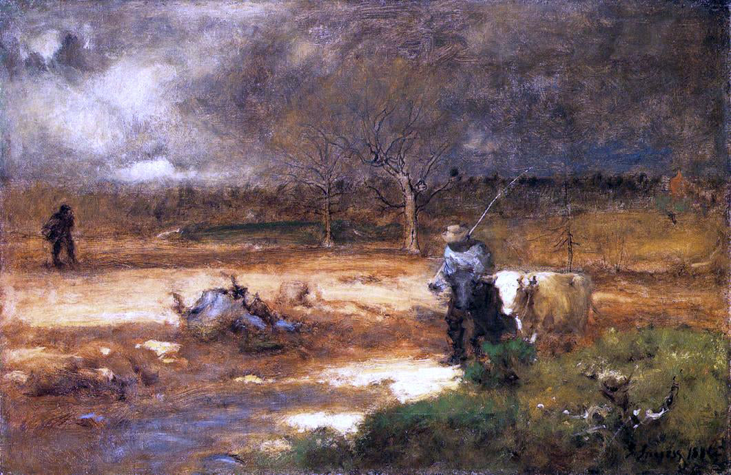 George Inness Homeward - Hand Painted Oil Painting