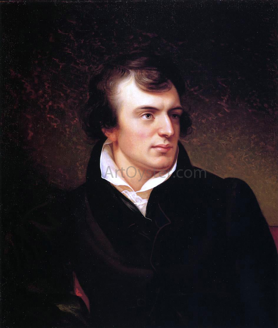 Rembrandt Peale Horatio Greenough - Hand Painted Oil Painting