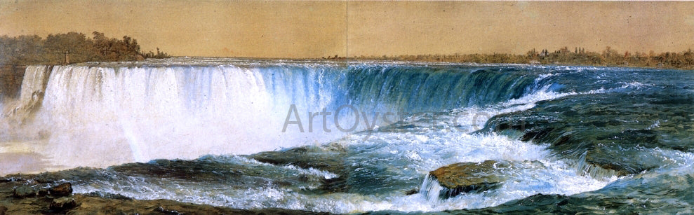 Frederic Edwin Church Horseshoe Falls - Hand Painted Oil Painting