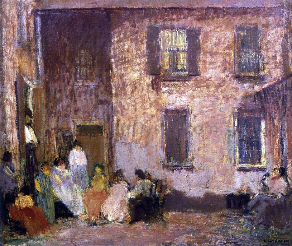 Robert Spencer Hour of Dusk - Hand Painted Oil Painting