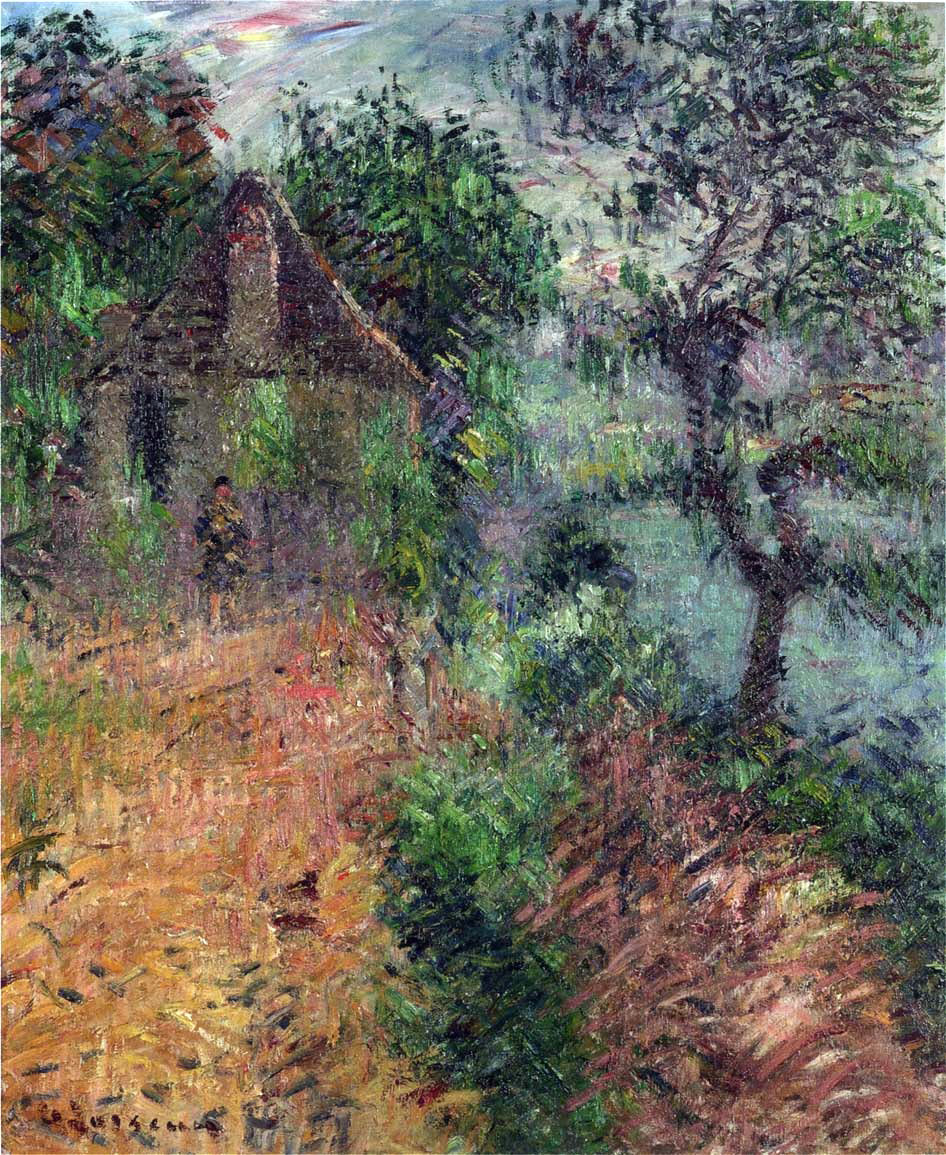 Gustave Loiseau House at Beynac - Hand Painted Oil Painting